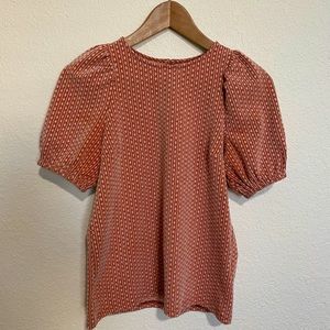 Madewell puff sleeve top